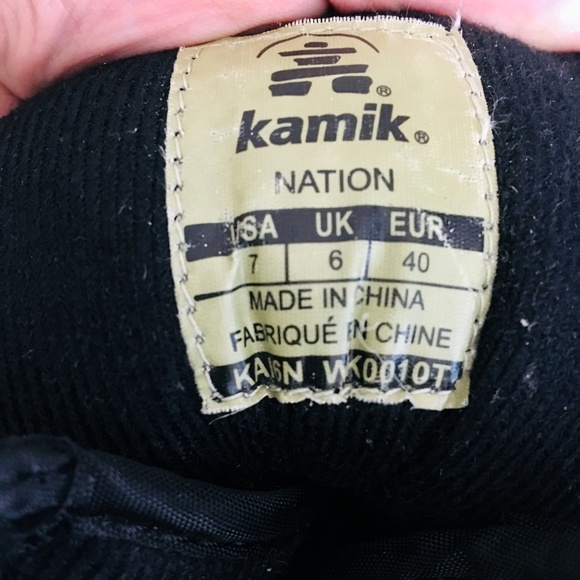 Kamik Nation Waterproof Snow Duck Boots Mens 7M - Picture 5 of 8